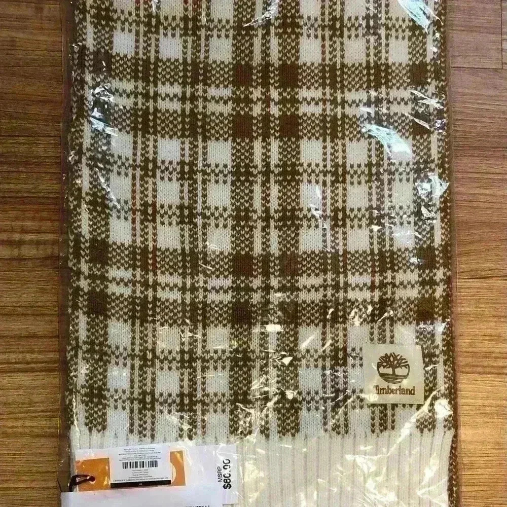 Timberland Plaid Scarf